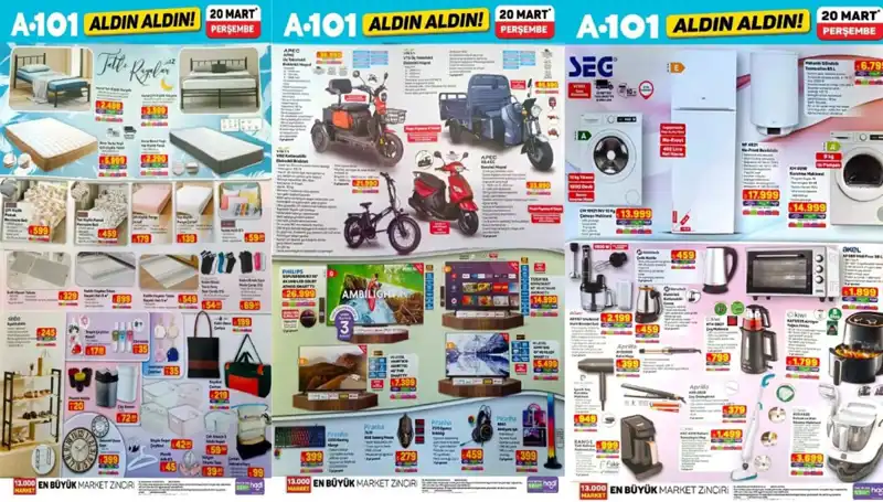 A101 Aktüel İndirim Kataloğu ile Mutfak Elektroniği Çok Uygun Fiyata!