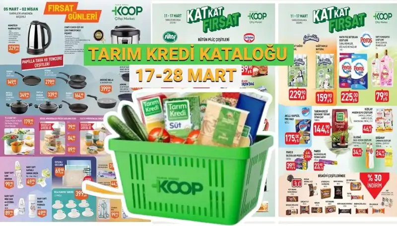 Tarım Kredi Kooperatif Marketleri'nde Mart Ayının Kaçırılmayacak İndirimleri!