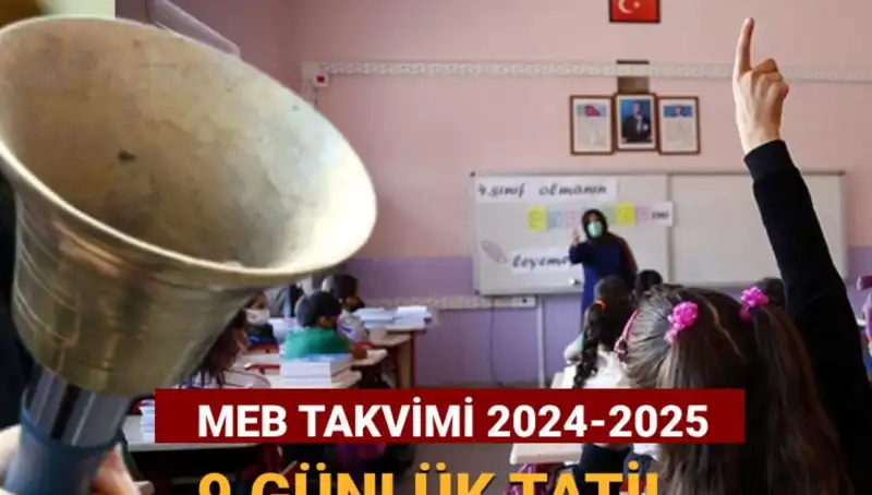 2024-2025 Eğitim Yılı MEB Takvimi: Ara Tatil Ne Zaman Başlayacak?