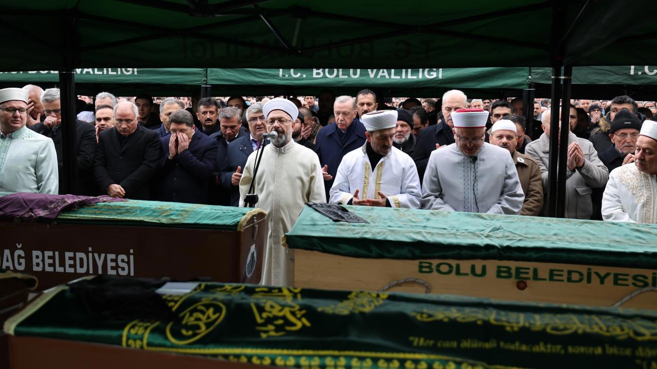 Cumhurbaşkanı Erdoğan, Bolu'daki Yangın Faciası Hakkında Açıklamalarda Bulundu