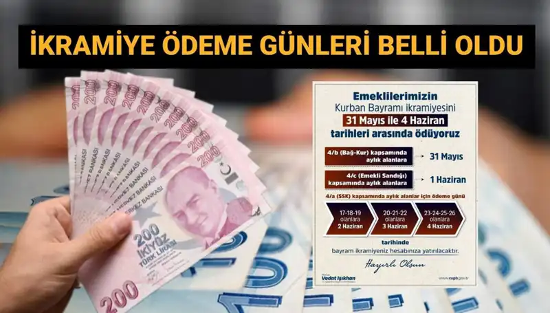 Bayram İkramiyeleri İçin Tarih Belli Oldu: 4 Bin TL Ödeme Dönemi Geliyor!